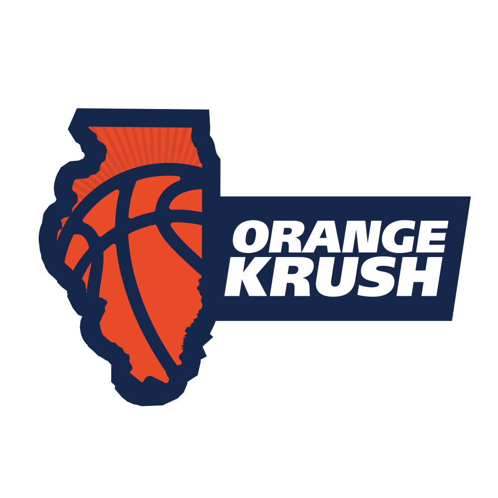 Orange Krush Illinois Basketball Logo